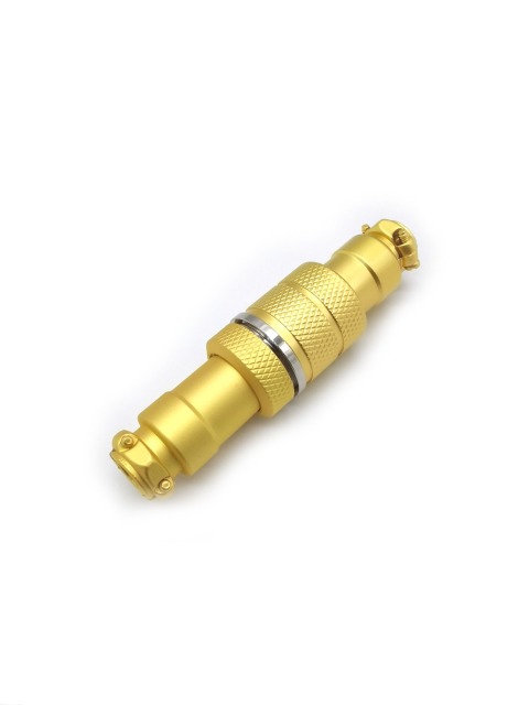 Aviation waterproof metal circular GX16 4 5pin wire connector