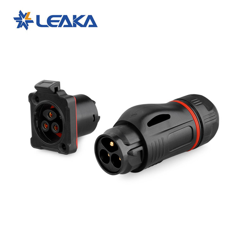 Cnlinko BD24 Power 3 Pin Plug Sockets Connector