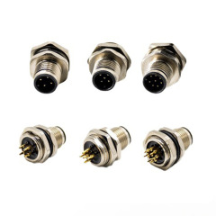 M12 Connector Panel Mount