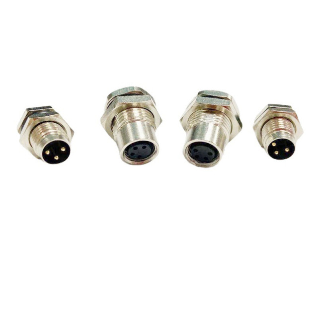 M12 Connector Panel Mount