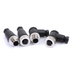 M12 Waterproof Sensor 4 5 8 Pins Connector