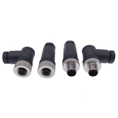 M12 Waterproof Sensor 4 5 8 Pins Connector