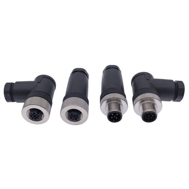 M12 Waterproof Sensor 4 5 8 Pins Connector