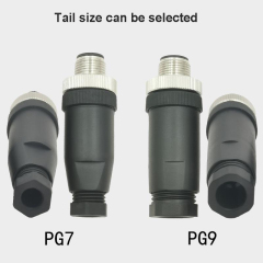 M12 Round Connector pg7/pg9 type