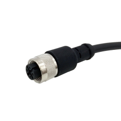 M12 Cable 4 5 8 Pin straight angle Connectors