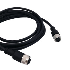 M12 Cable 4 5 8 Pin straight angle Connectors