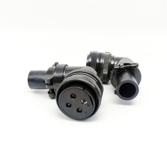 Military 90 Degree Angle Power Connector