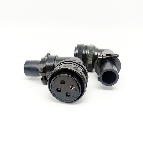 Military 90 Degree Angle Power Connector