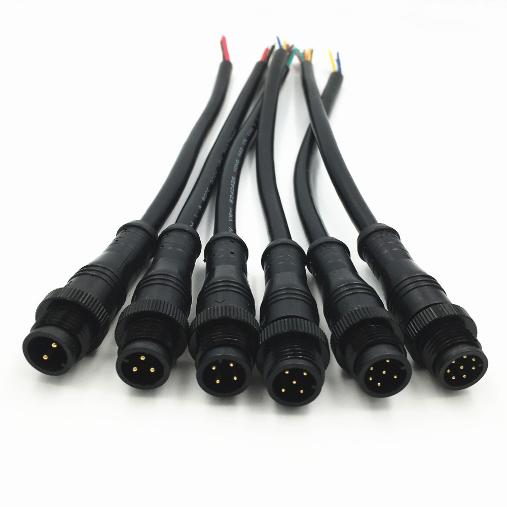 M12 Connector Extension Cable