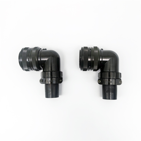 Military 90 Degree Angle Power Connector