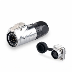 Cnlinko LP-12 Plug Sockets Metal Power Bayonet Connector