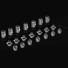 Cnlinko LP-12 Plug Sockets Metal Power Bayonet Connector