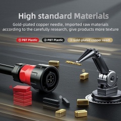 Cnlinko Explosion Resistance 500V Ym24 Power Waterproof Ip67 Connector