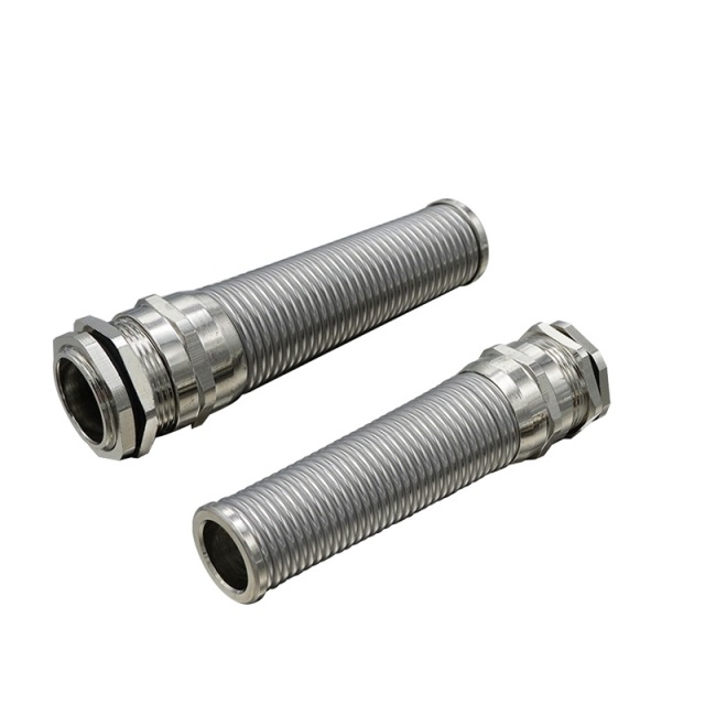 Spiral Cable Gland With Strain Relief