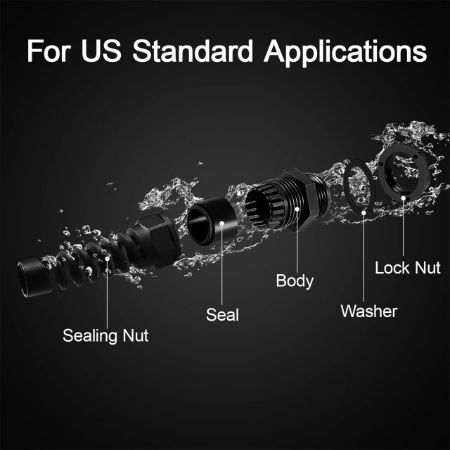 Plastic Nylon Strain Relief Bushing