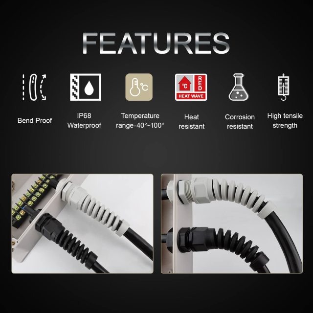 Plastic Nylon Strain Relief Bushing