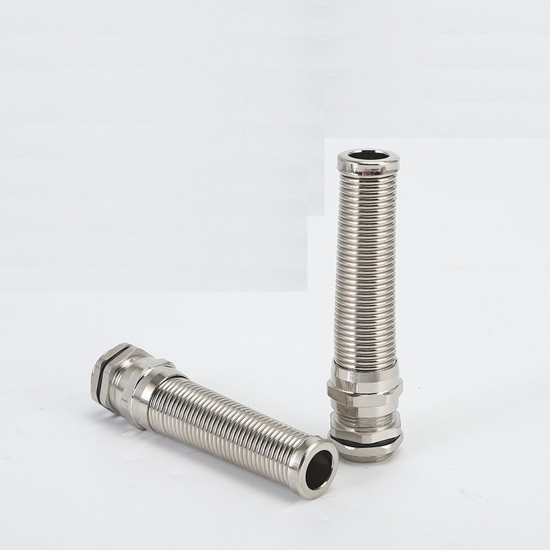 IP68 Waterproof Seal Metal Power Spiral Brass Cable Gland