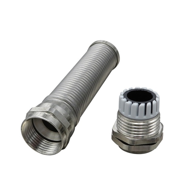 Spiral Cable Gland With Strain Relief