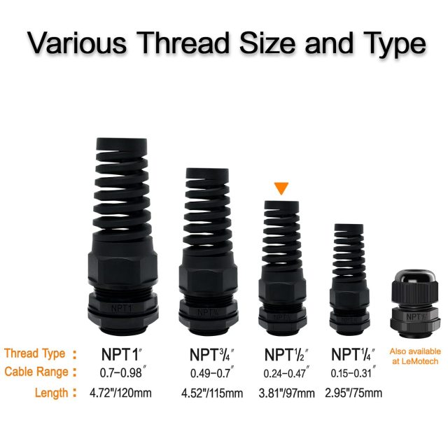 Plastic Nylon Strain Relief Bushing