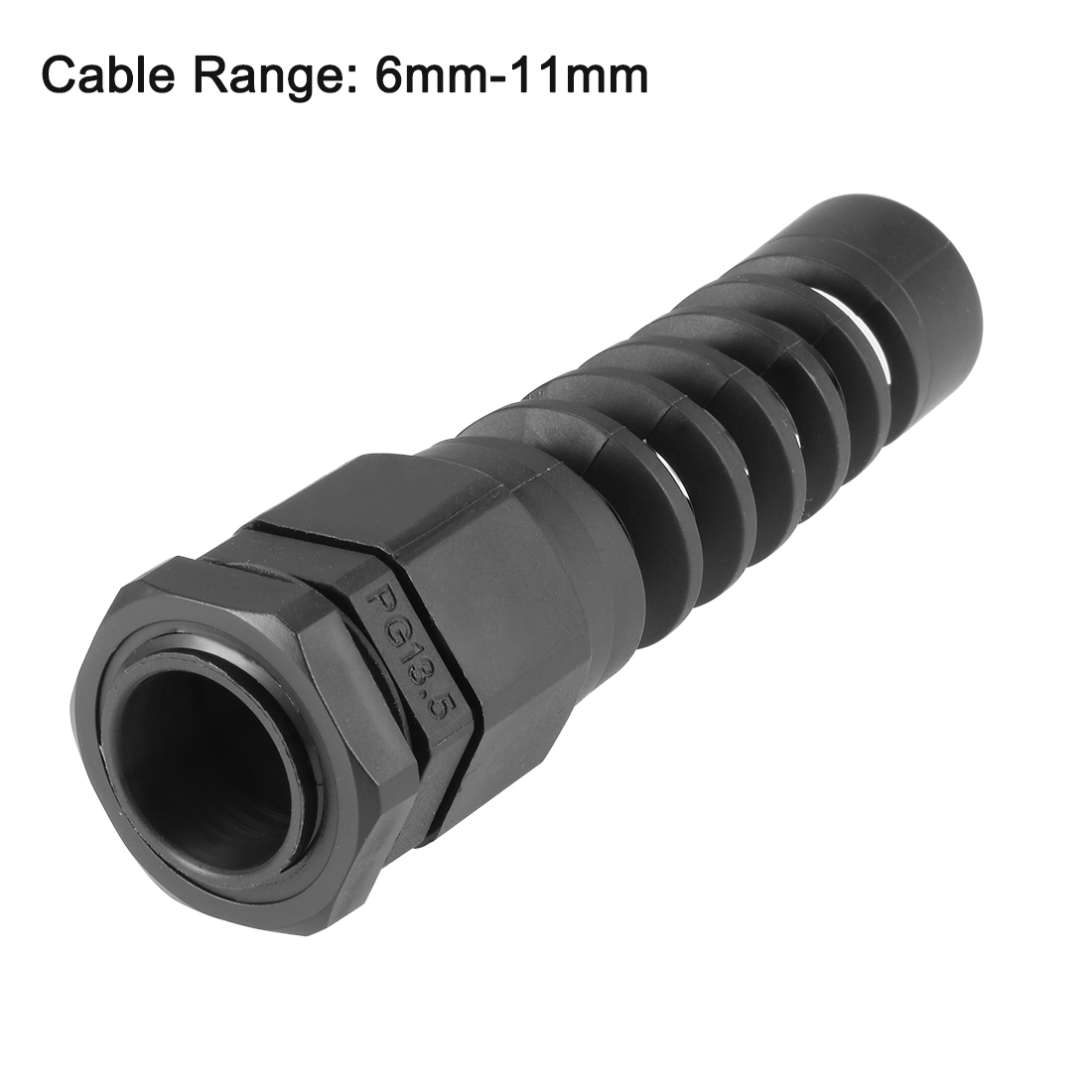 Cable Gland With Spiral Flex Protector