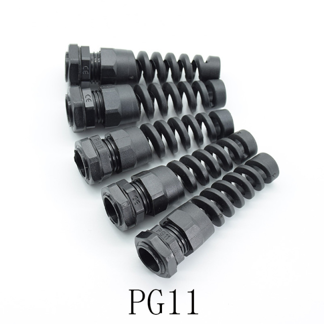 Spiral Strain Relief Cable Gland