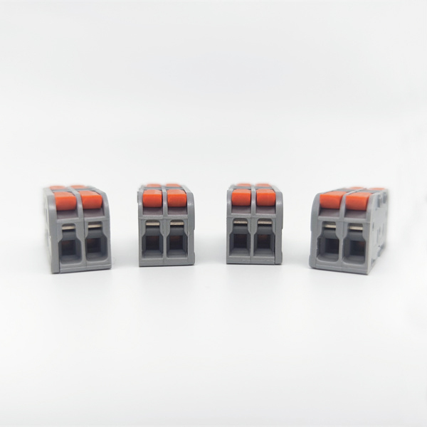 32 Amp 2 pole spring spade Connector Terminal Block