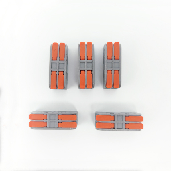 32 Amp 2 pole spring spade Connector Terminal Block