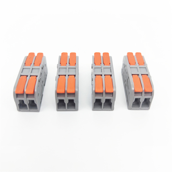 32 Amp 2 pole spring spade Connector Terminal Block