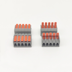 Spring Type Plug-in 5 Pin lever wire connectors 5 IN 5 out