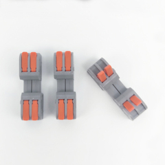 2 Pin inline splice lever nut electrical Terminal Block Connector