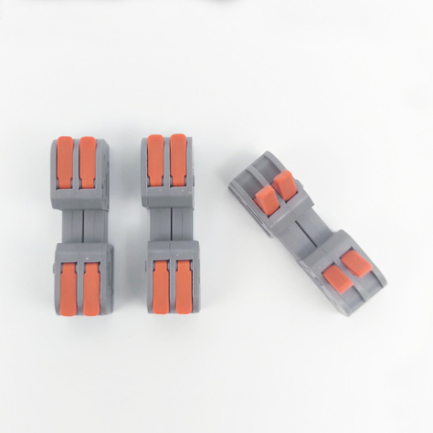 2 Pin inline splice lever nut electrical Terminal Block Connector