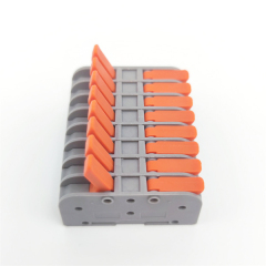 Mini Electrical Wire Butt Terminal Block Connectors (8 in 8 Out)