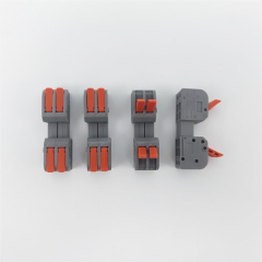 2 Pin inline splice lever nut electrical Terminal Block Connector