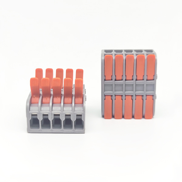 5 way position level wire Power Terminal quick Block Connector