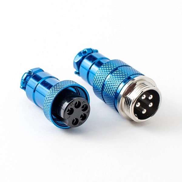 GX16 4 5Pin Aviation Metal Male Female Connector