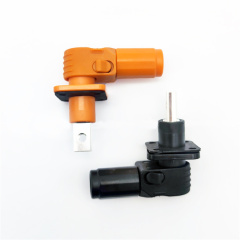High Current Energy Storage Straight Angle PlugConnector