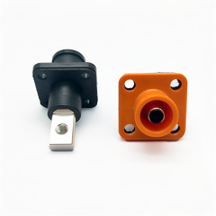 High Current Energy Storage Straight Angle PlugConnector