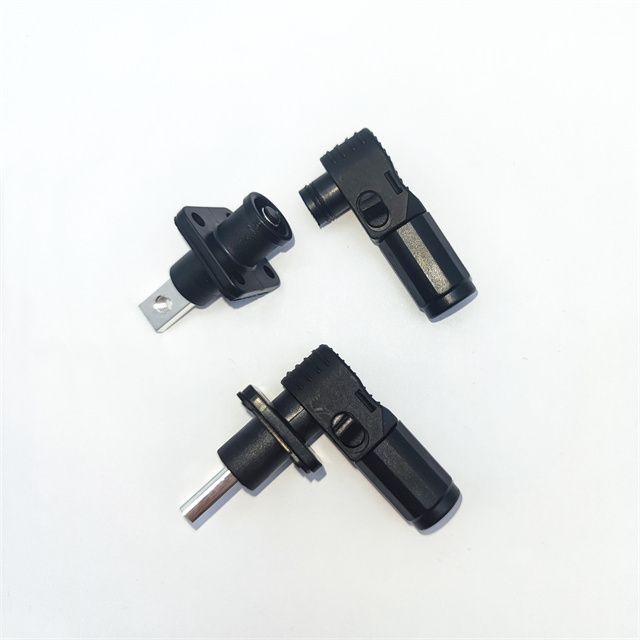 High Current Energy Storage Straight Angle PlugConnector