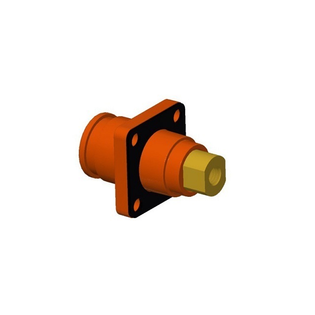 120A High Current Circular Angle Plug Energy Storage Connectors