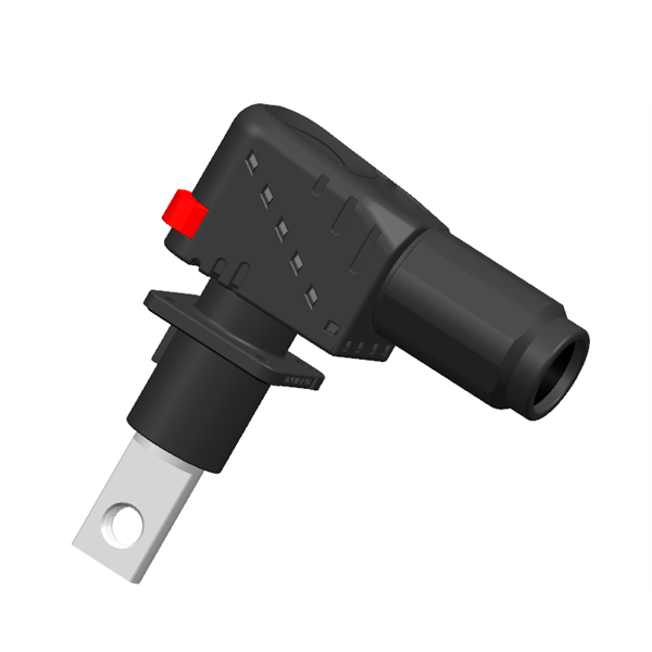 High Voltage 90 Degree Angle Energy Storage Connectors