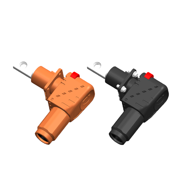 High Voltage 90 Degree Angle Energy Storage Connectors