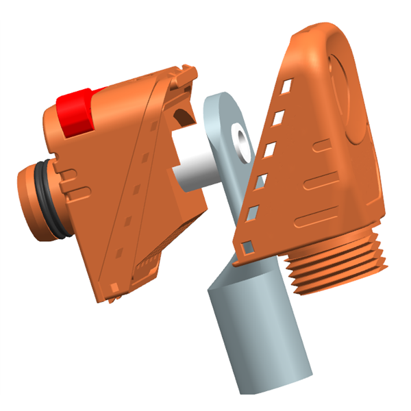 High Voltage 90 Degree Angle Energy Storage Connectors