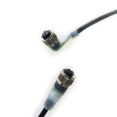 M12 Connector 5 Pin With LED Indicator Light