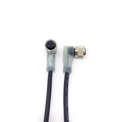 M12 Connector 5 Pin With LED Indicator Light