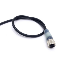 M12 Connector 5 Pin With LED Indicator Light