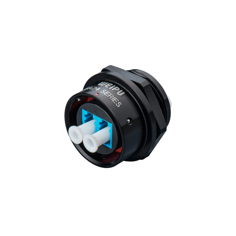 Weipu SA24 LC Push-Pull Fiber Optic Connectors