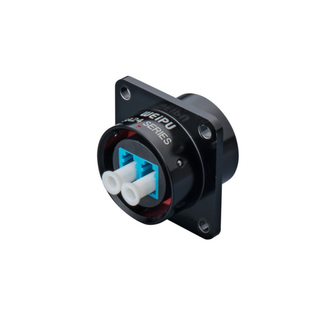 Weipu SA24 LC Push-Pull Fiber Optic Connectors