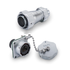 Weipu WY24 RJ45 Metal Waterproof Connector