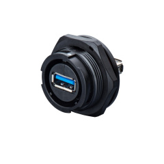 Weipu SY25 Plug Sockets Plastic USB 3.0 Cable Connector