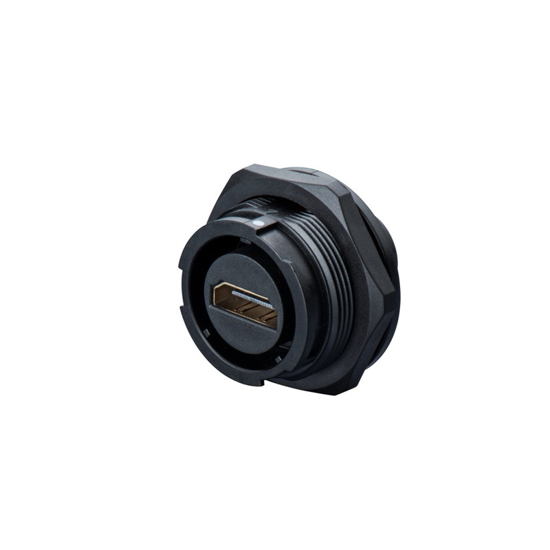 Weipu SY25 HDMI2.0 Plug Socket Cable Connector